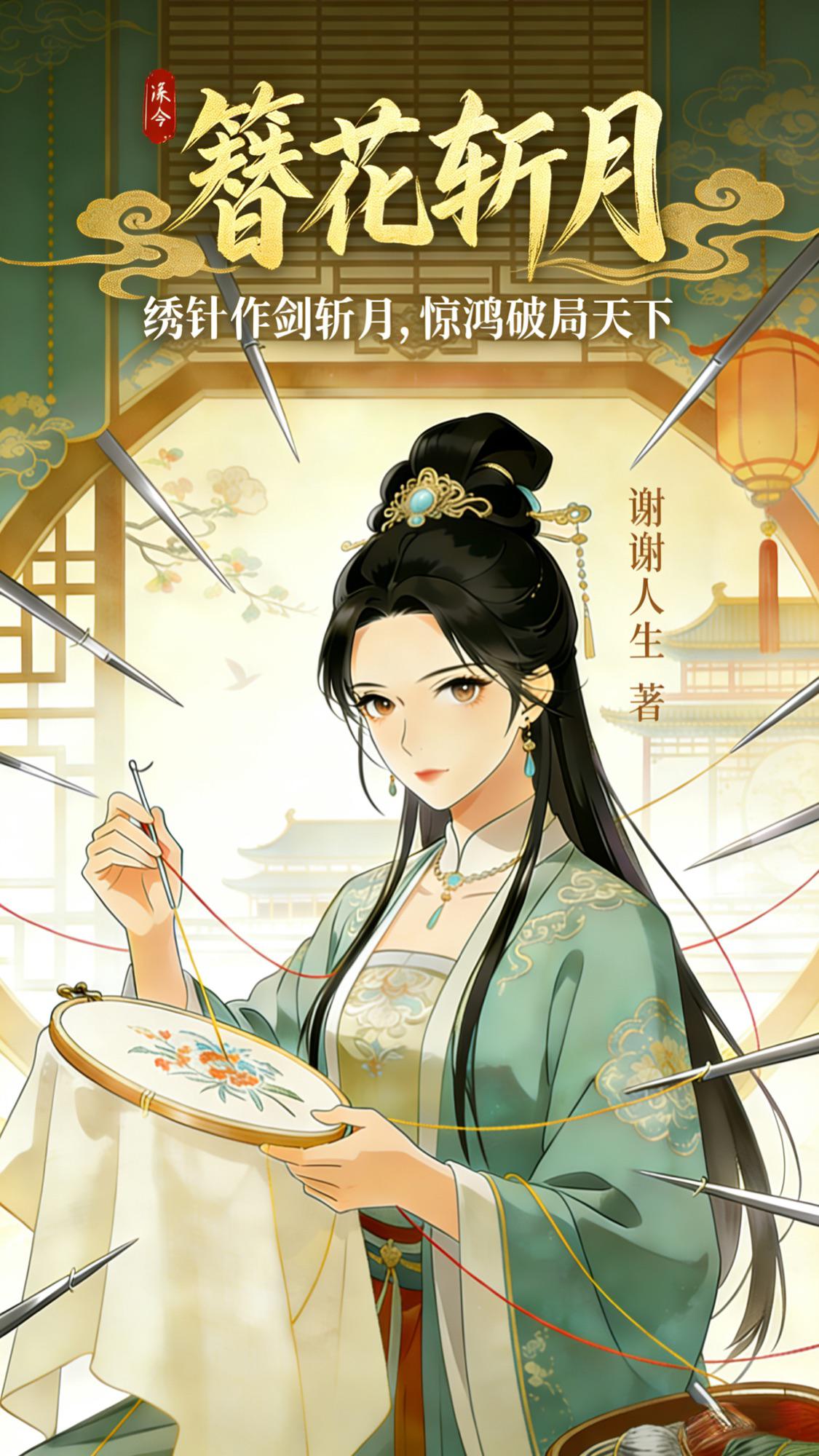 簪花斩月