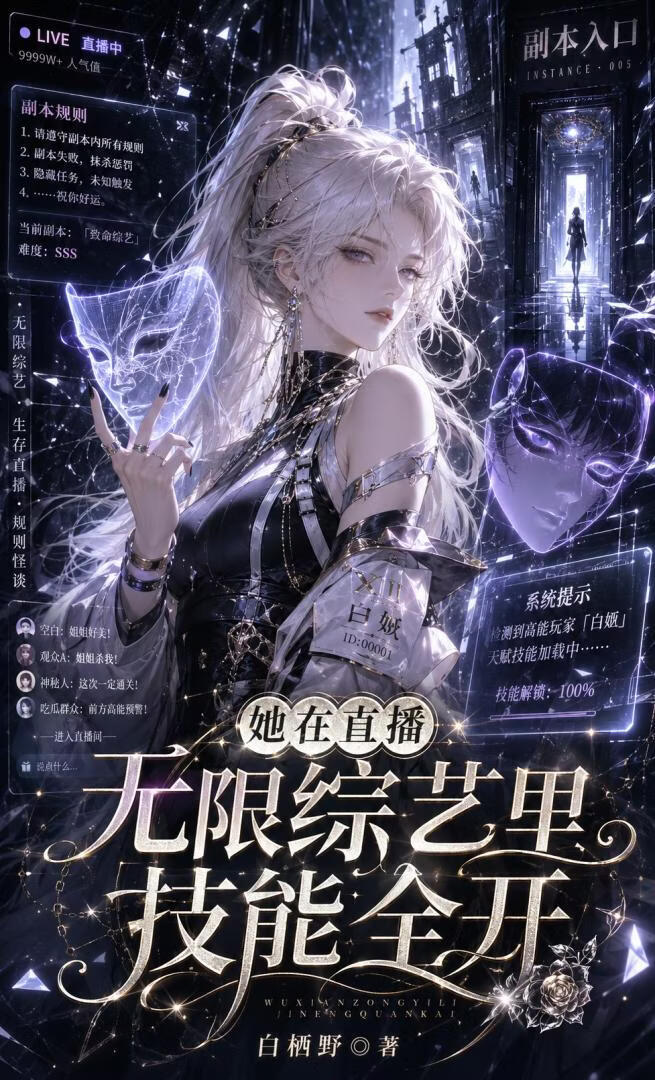 她在直播无限综艺里技能全开