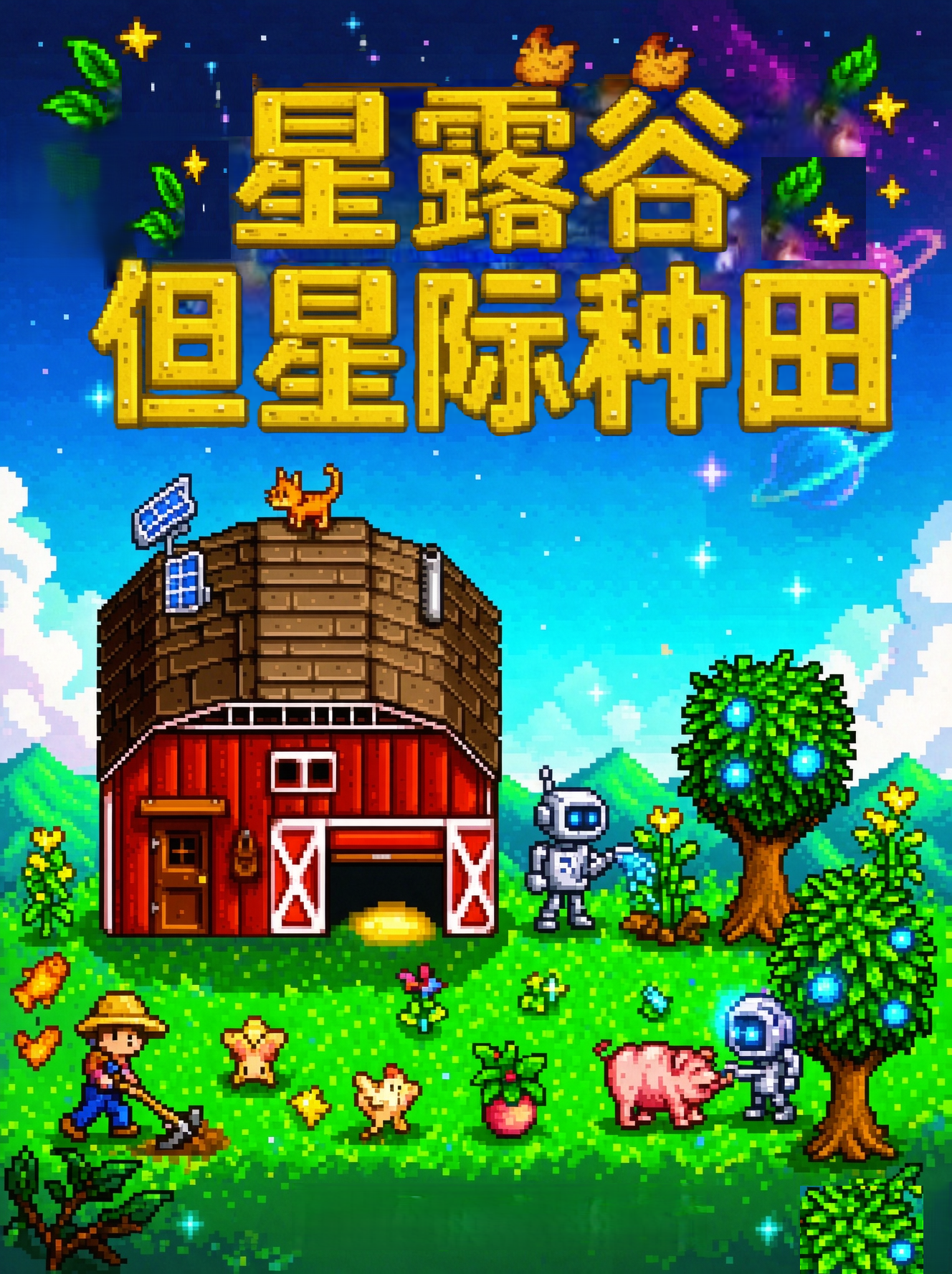 星露谷，但星际种田